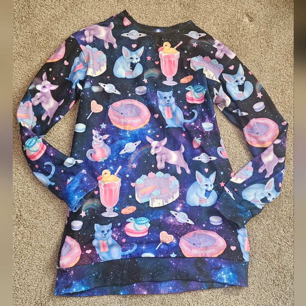 Black Milk Tiny Treats Sweater Dress